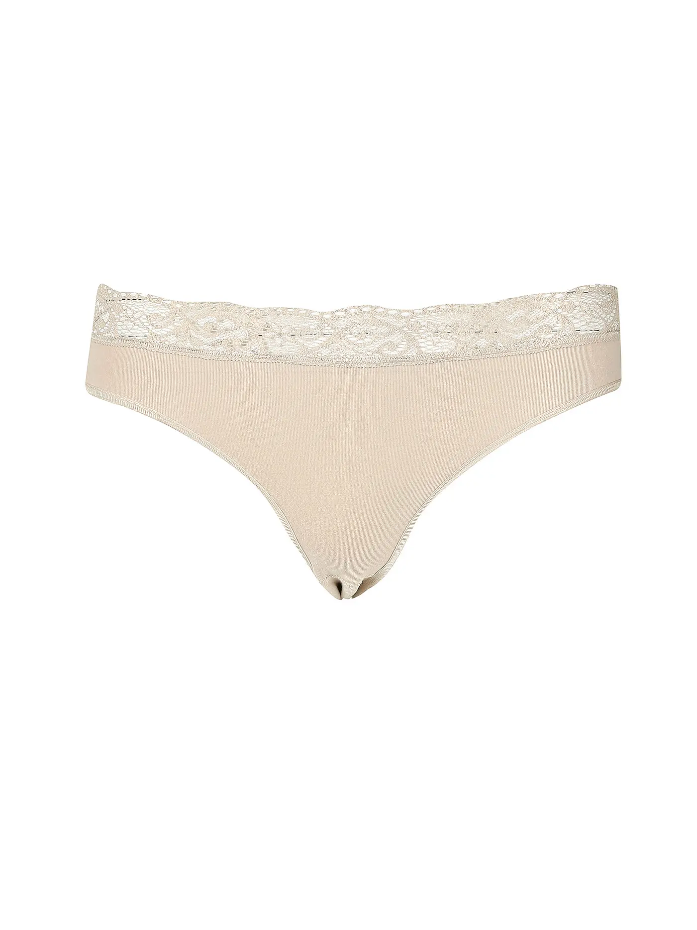NINA VON C | Slip schwarz | beige